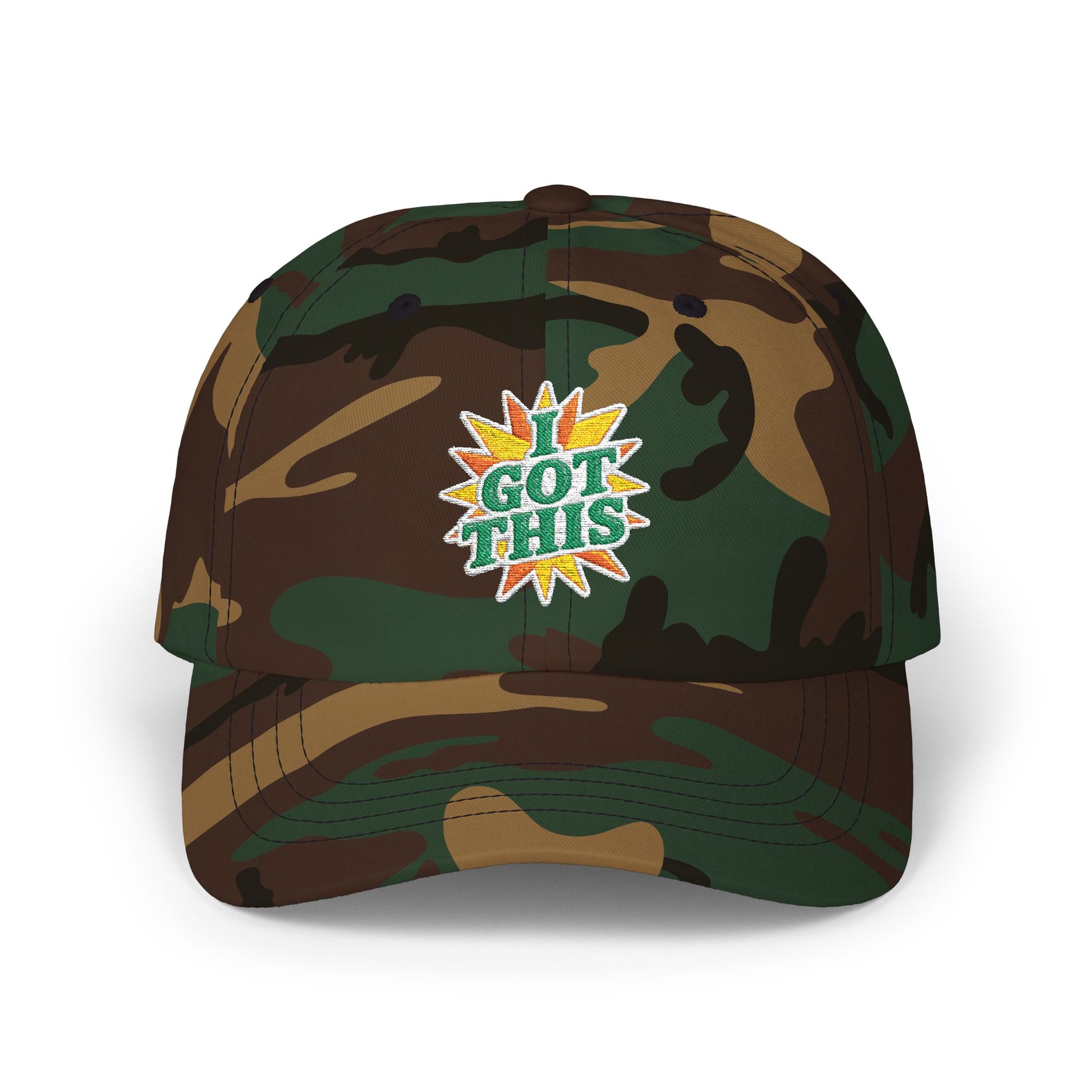 I Got This Classic Dad Cap, Motivational Hat, Gift for Dad, Casual Headwear, Summer Style, Fun Fashion Accessory