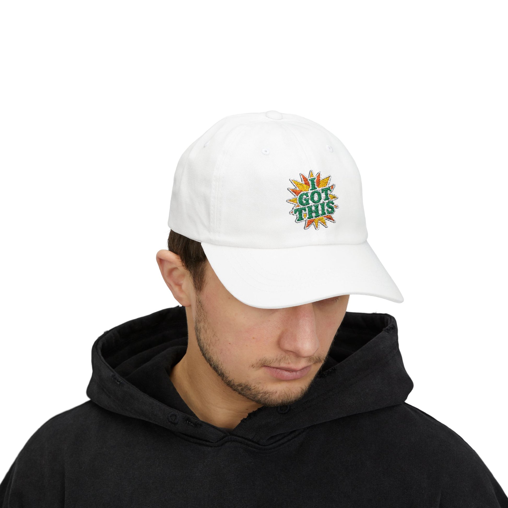 I Got This Classic Dad Cap, Motivational Hat, Gift for Dad, Casual Headwear, Summer Style, Fun Fashion Accessory