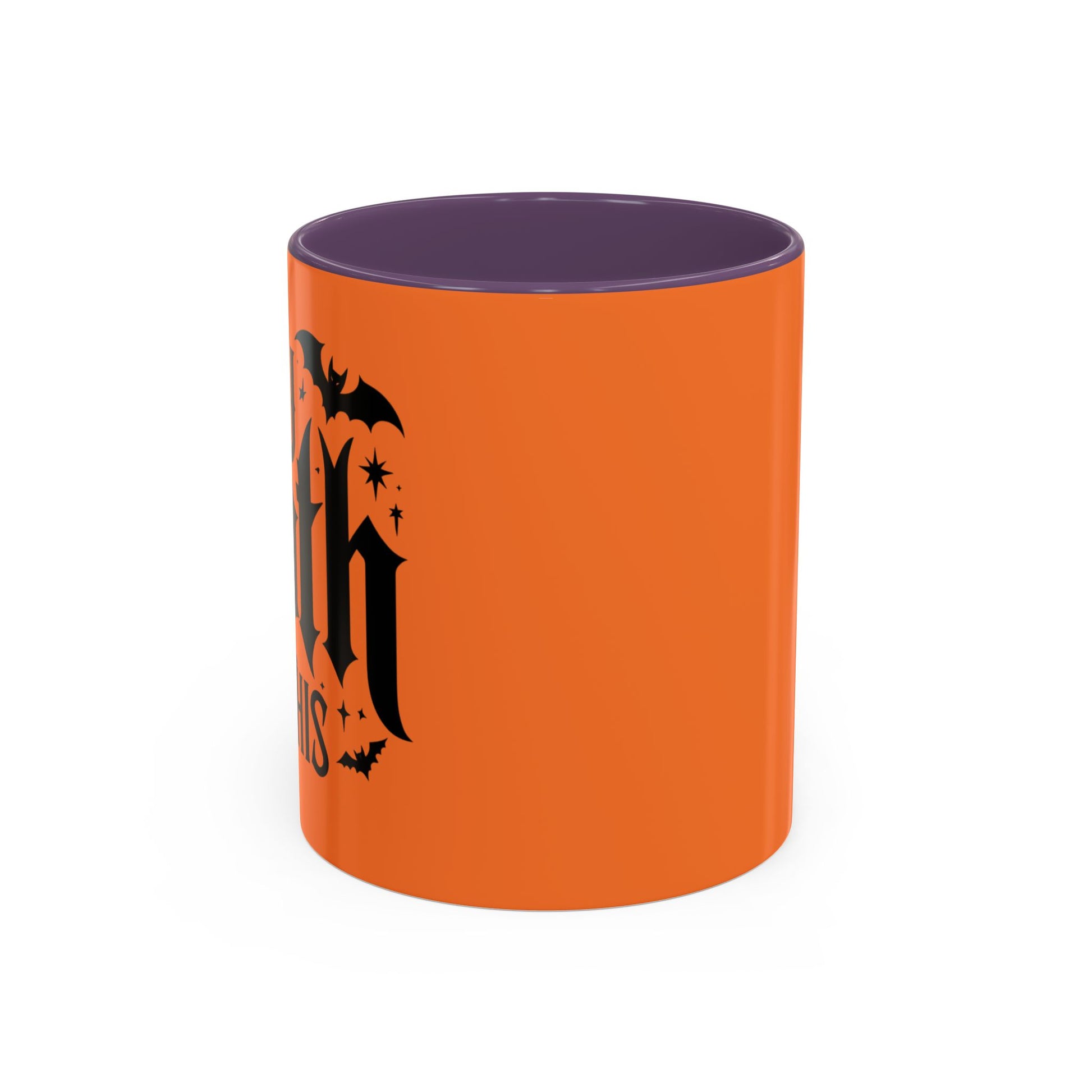 Halloween Themed Accent Coffee Mug | Spooky Drinkware for Autumn Celebrations, Perfect for Gifting, Home Decor, and Cozy Nights