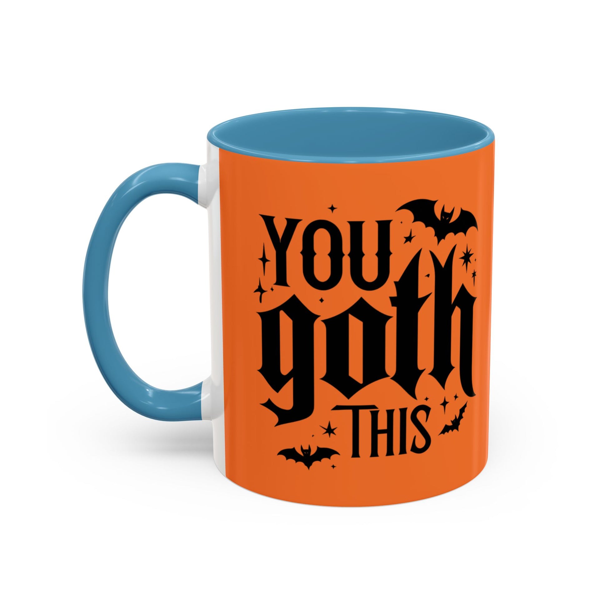 Halloween Themed Accent Coffee Mug | Spooky Drinkware for Autumn Celebrations, Perfect for Gifting, Home Decor, and Cozy Nights