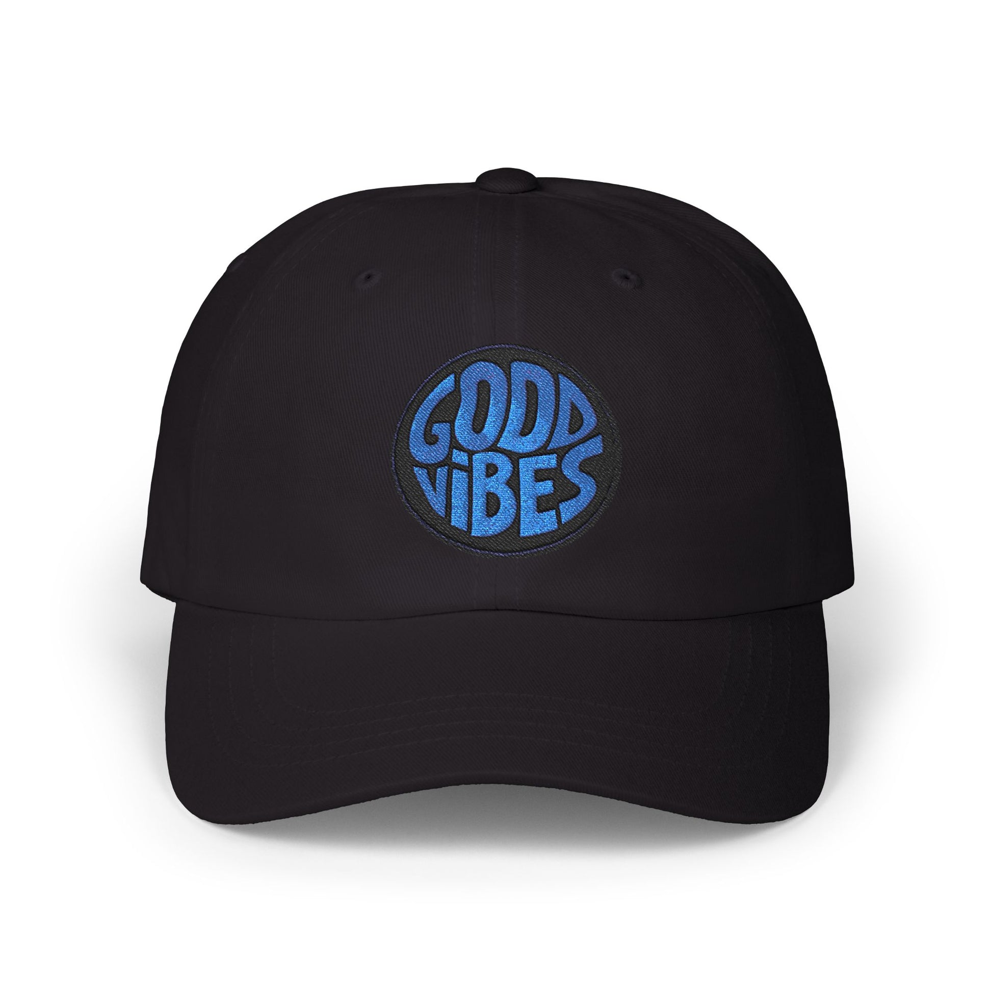 Good Vibes Classic Dad Cap | Casual Style Hat, Gift for Dad, Summer Essential, Outdoor Adventures, Trendy Accessory