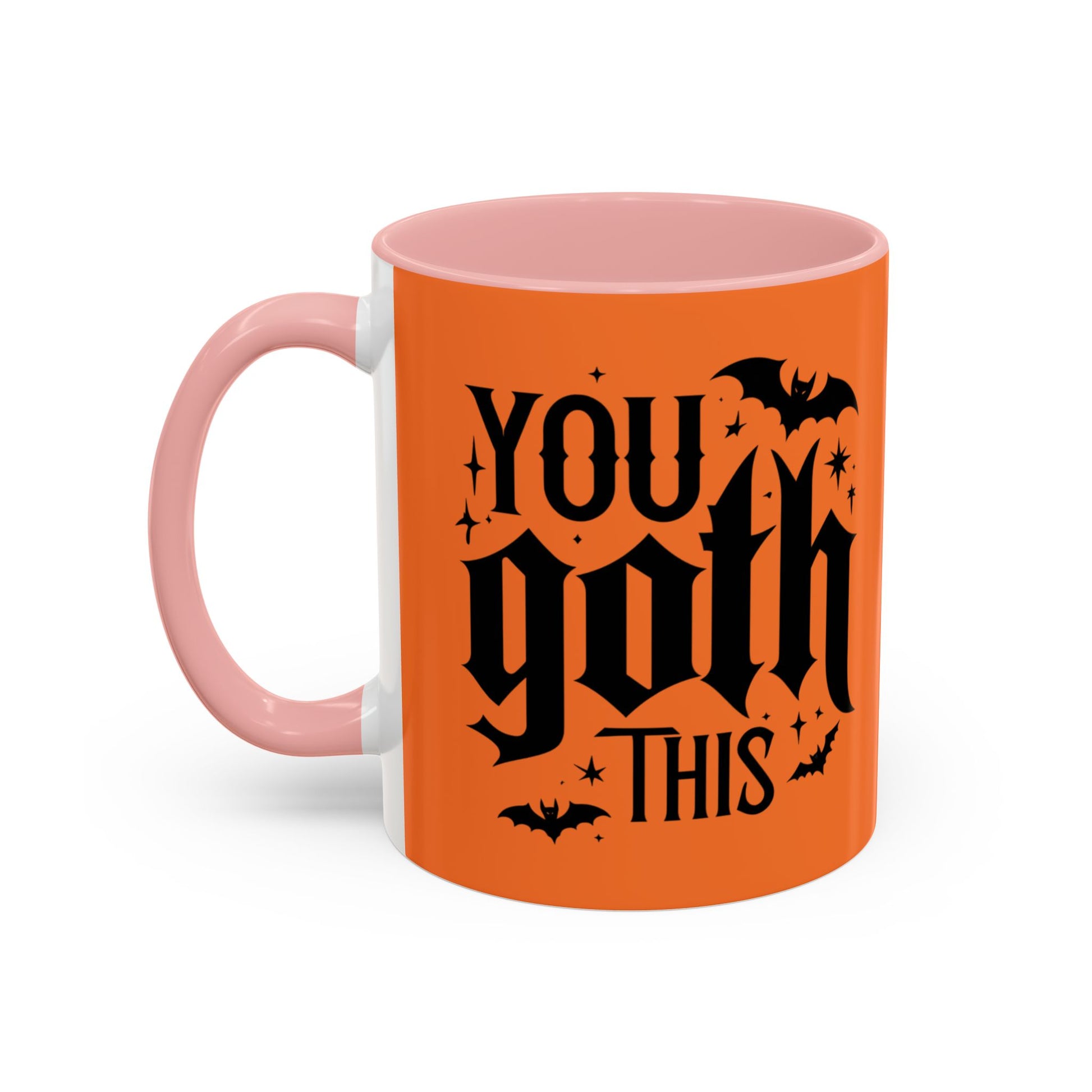 Halloween Themed Accent Coffee Mug | Spooky Drinkware for Autumn Celebrations, Perfect for Gifting, Home Decor, and Cozy Nights