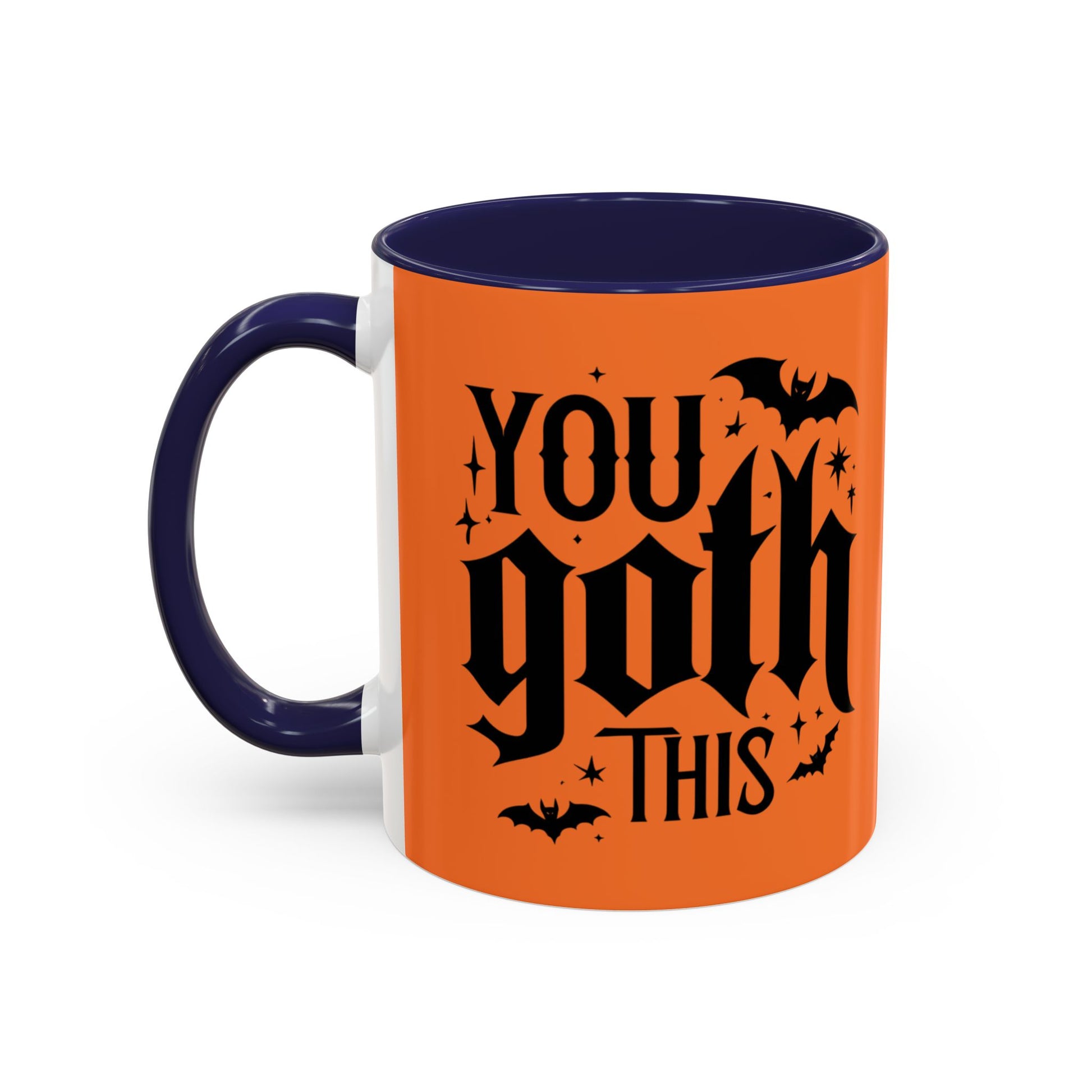 Halloween Themed Accent Coffee Mug | Spooky Drinkware for Autumn Celebrations, Perfect for Gifting, Home Decor, and Cozy Nights