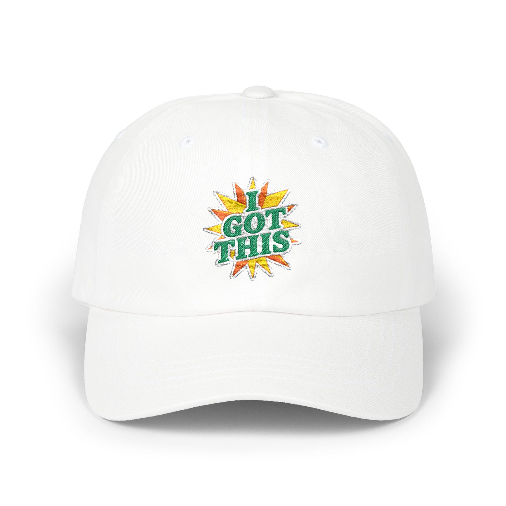 I Got This Classic Dad Cap, Motivational Hat, Gift for Dad, Casual Headwear, Summer Style, Fun Fashion Accessory