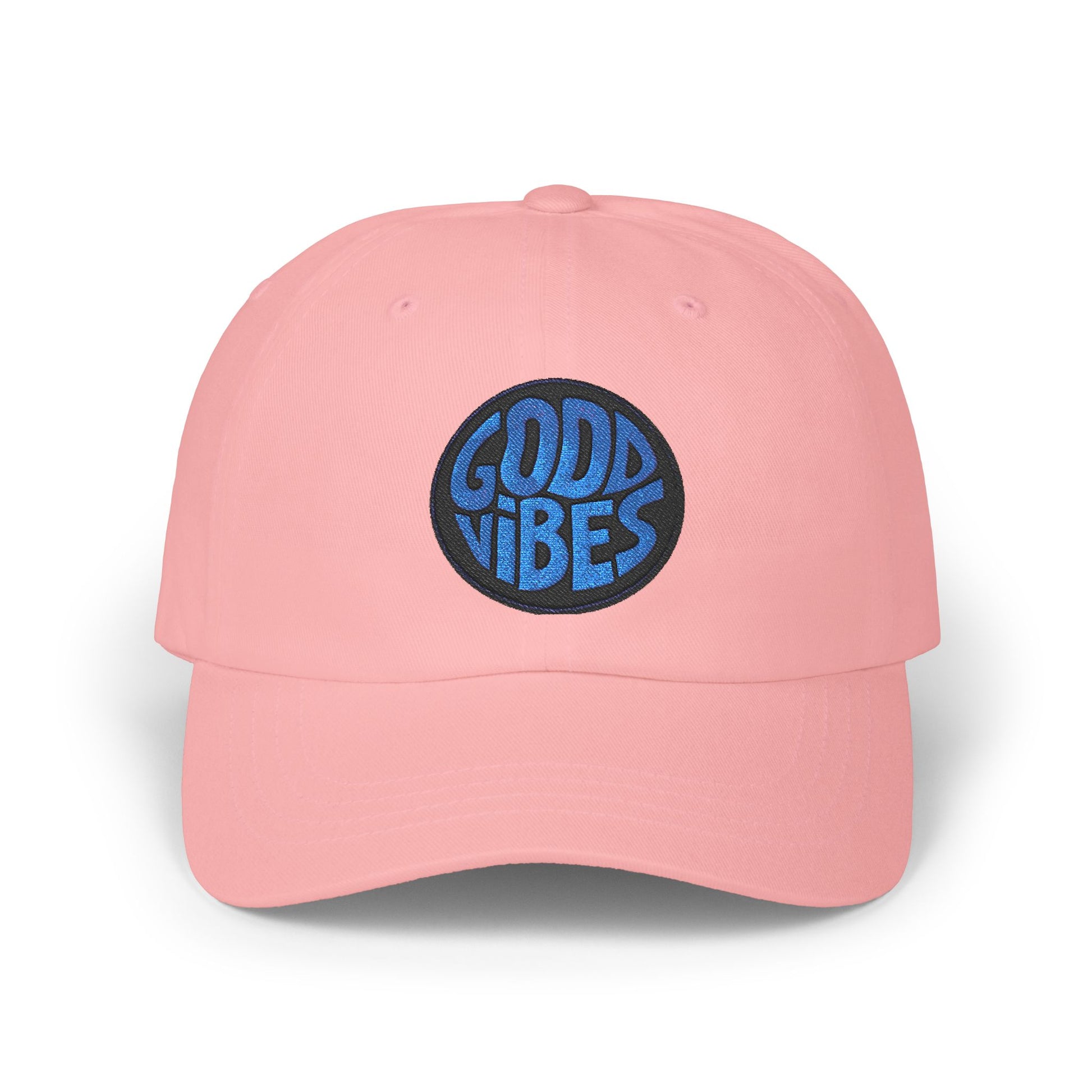 Good Vibes Classic Dad Cap | Casual Style Hat, Gift for Dad, Summer Essential, Outdoor Adventures, Trendy Accessory