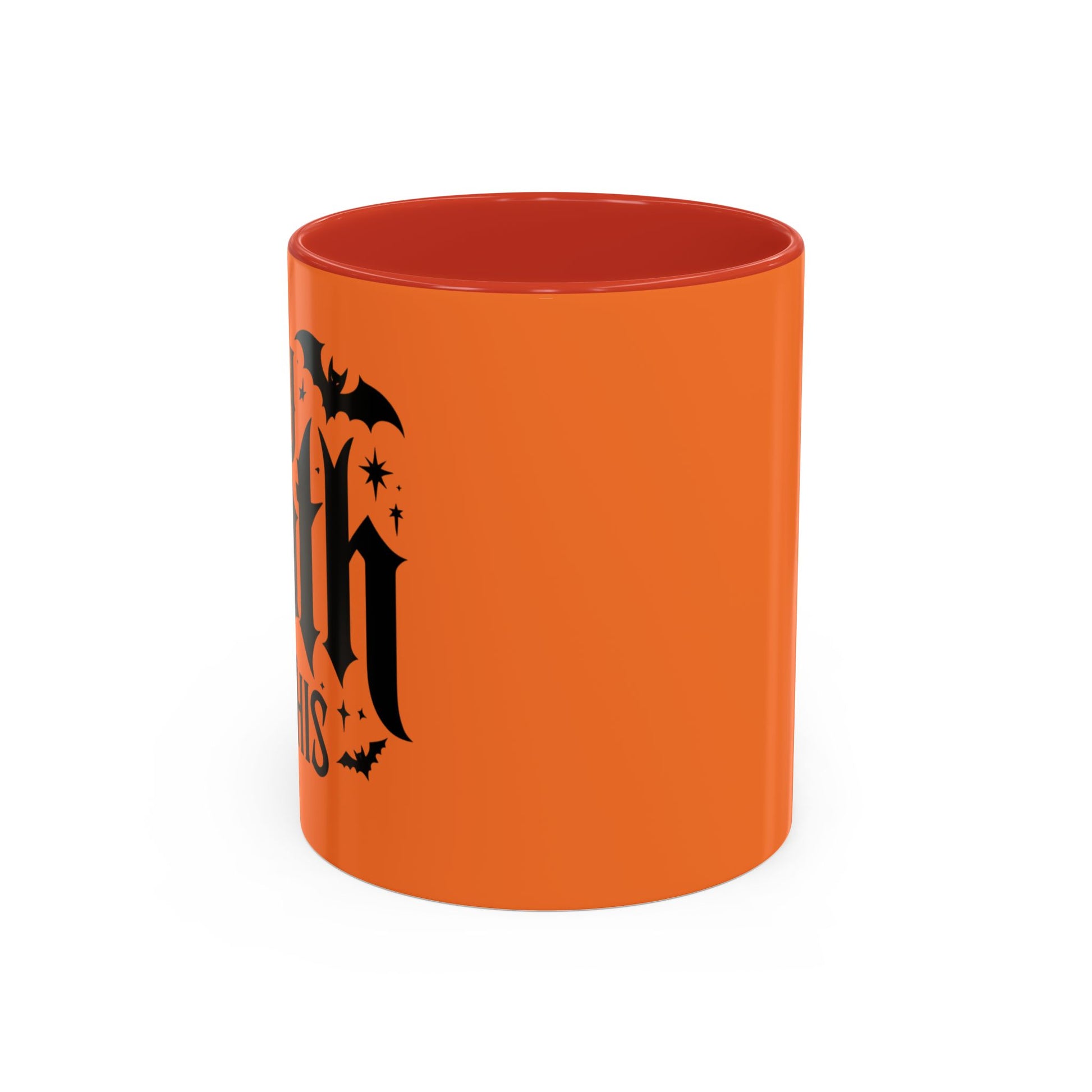 Halloween Themed Accent Coffee Mug | Spooky Drinkware for Autumn Celebrations, Perfect for Gifting, Home Decor, and Cozy Nights