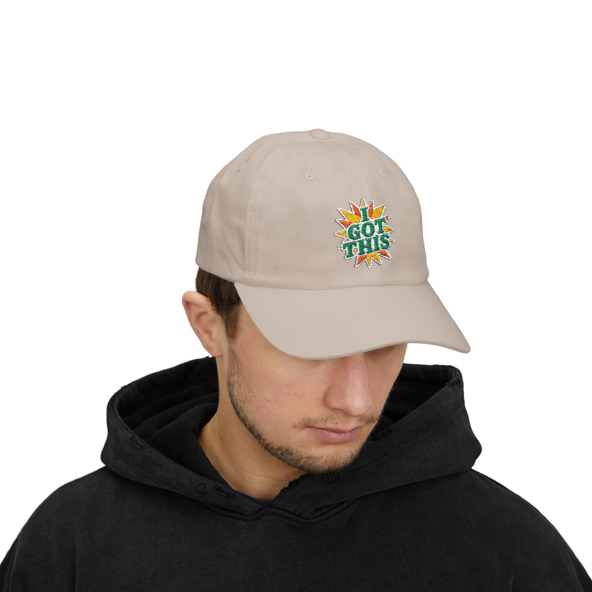 I Got This Classic Dad Cap, Motivational Hat, Gift for Dad, Casual Headwear, Summer Style, Fun Fashion Accessory