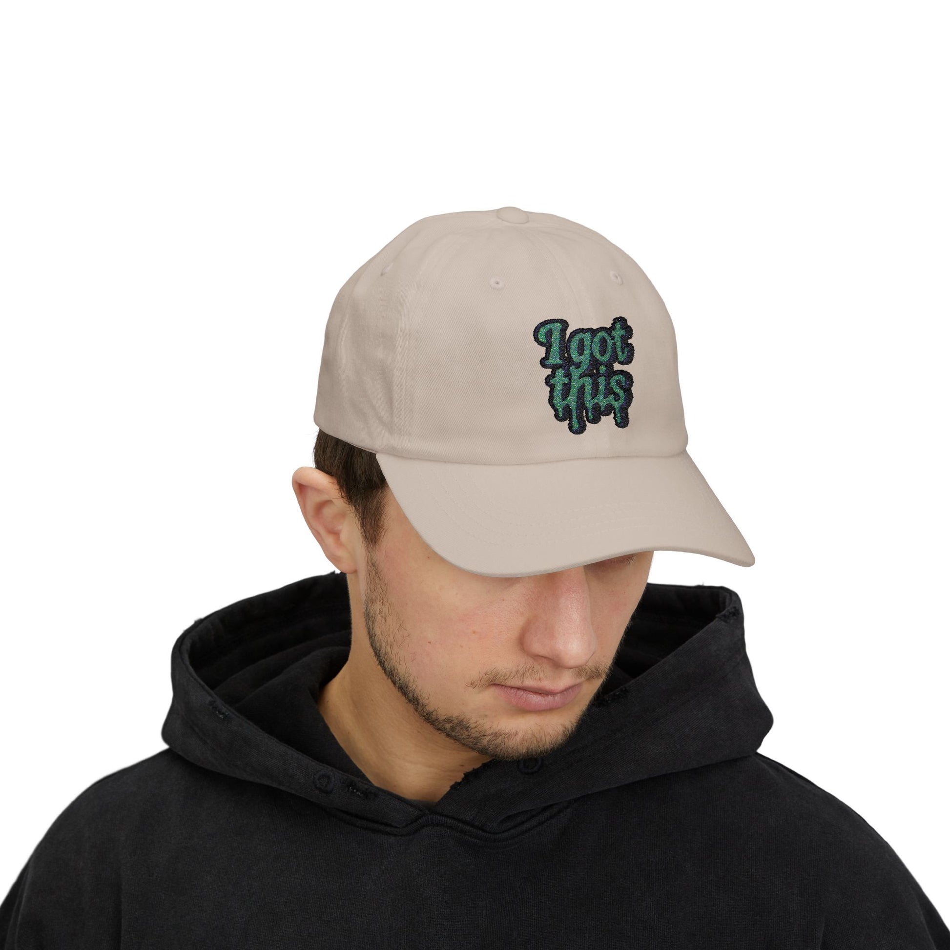 Cool Embroidered Dad Cap | Casual Weekend Hat, Streetwear Accessory, Gift for Him, Father's Day Headwear, Trendy White Cap