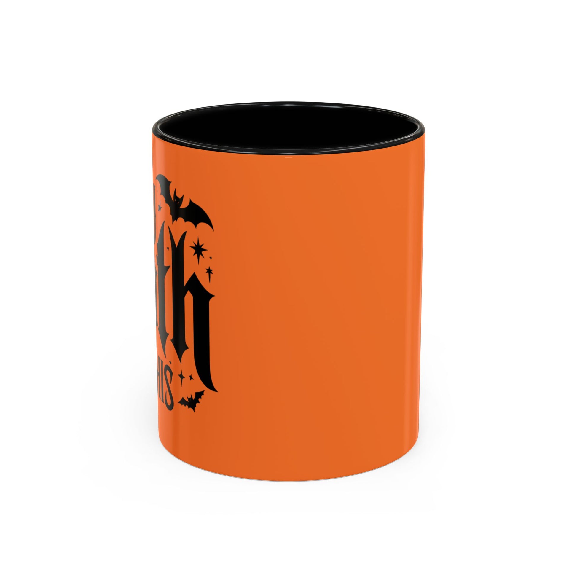 Halloween Themed Accent Coffee Mug | Spooky Drinkware for Autumn Celebrations, Perfect for Gifting, Home Decor, and Cozy Nights