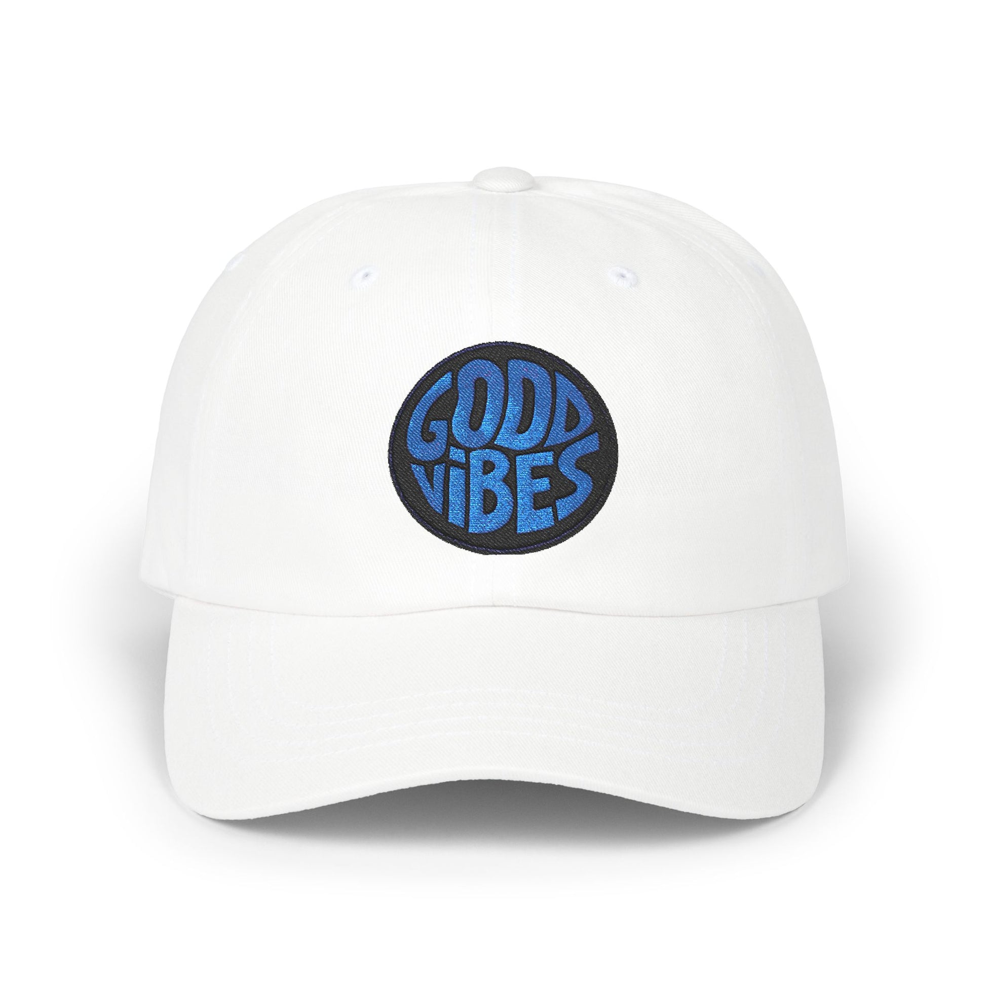 Good Vibes Classic Dad Cap | Casual Style Hat, Gift for Dad, Summer Essential, Outdoor Adventures, Trendy Accessory