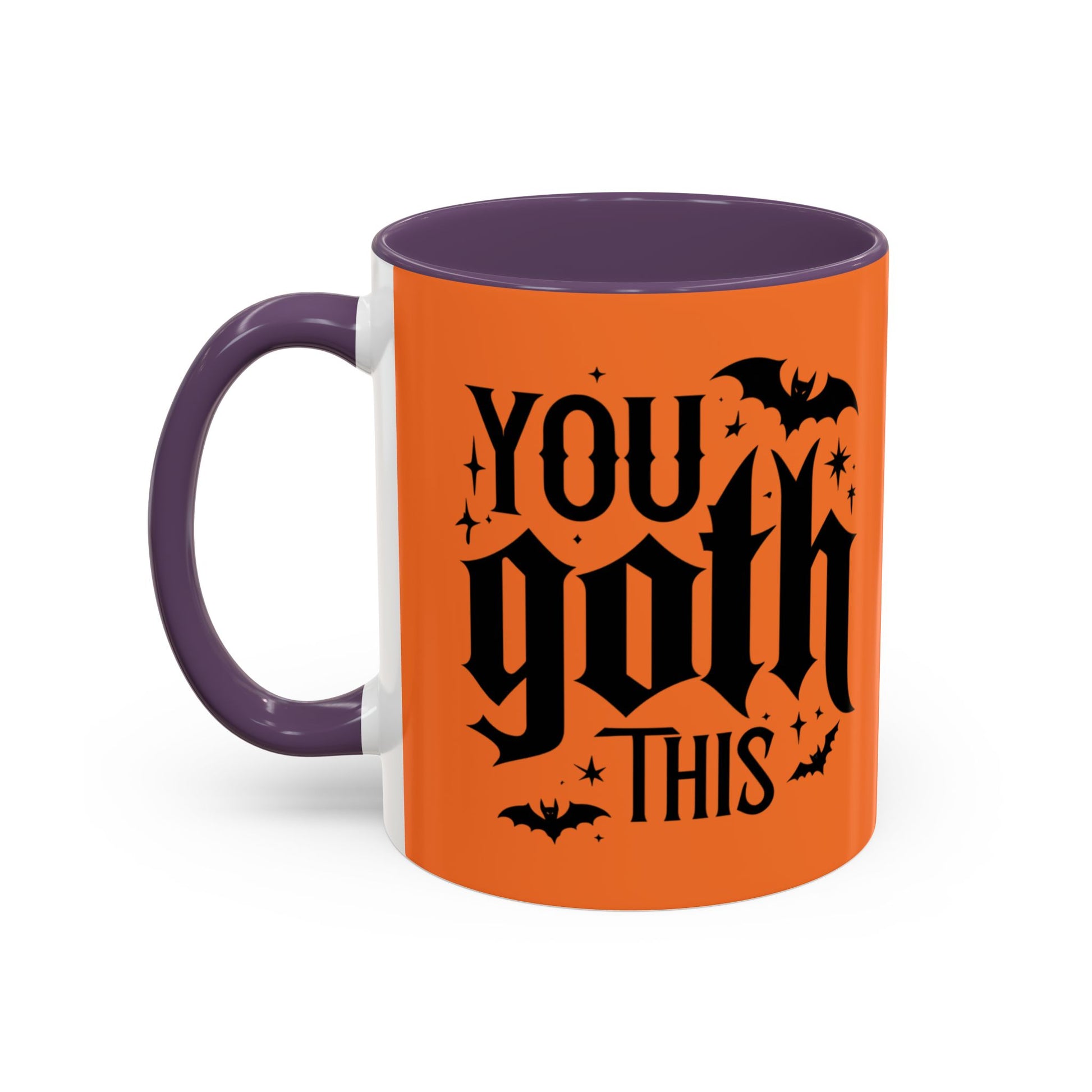 Halloween Themed Accent Coffee Mug | Spooky Drinkware for Autumn Celebrations, Perfect for Gifting, Home Decor, and Cozy Nights