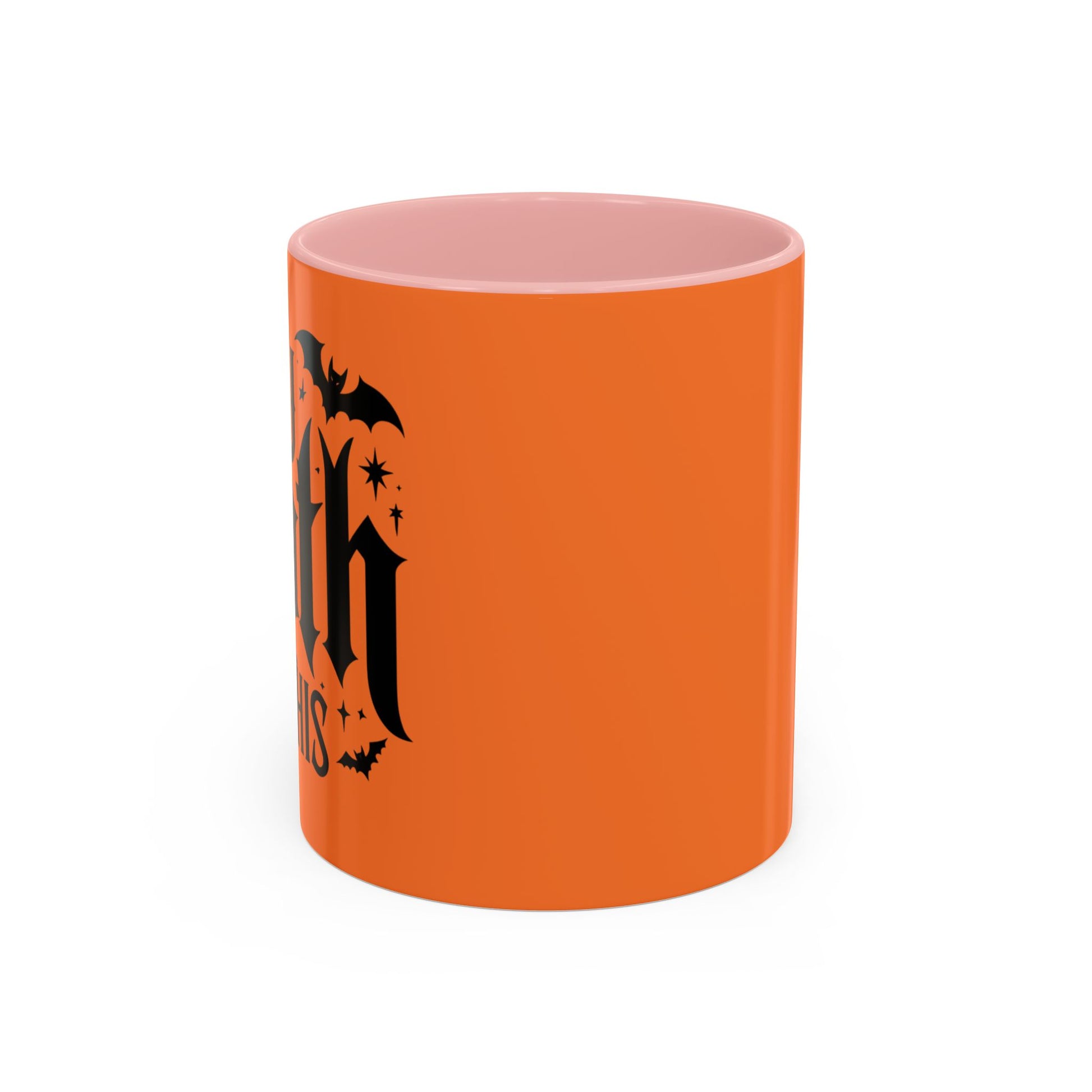 Halloween Themed Accent Coffee Mug | Spooky Drinkware for Autumn Celebrations, Perfect for Gifting, Home Decor, and Cozy Nights