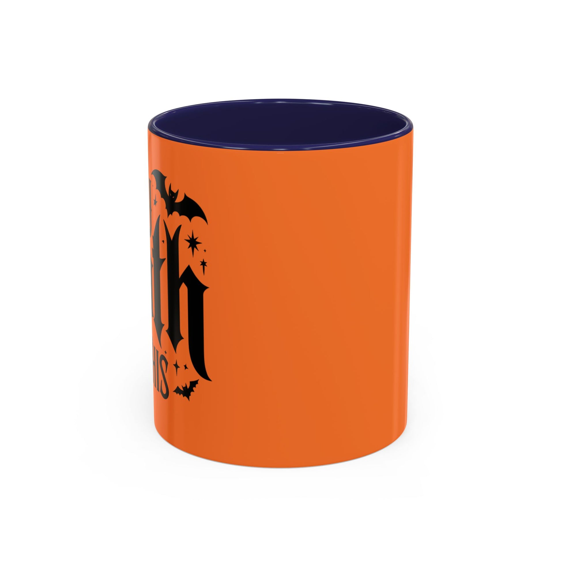 Halloween Themed Accent Coffee Mug | Spooky Drinkware for Autumn Celebrations, Perfect for Gifting, Home Decor, and Cozy Nights