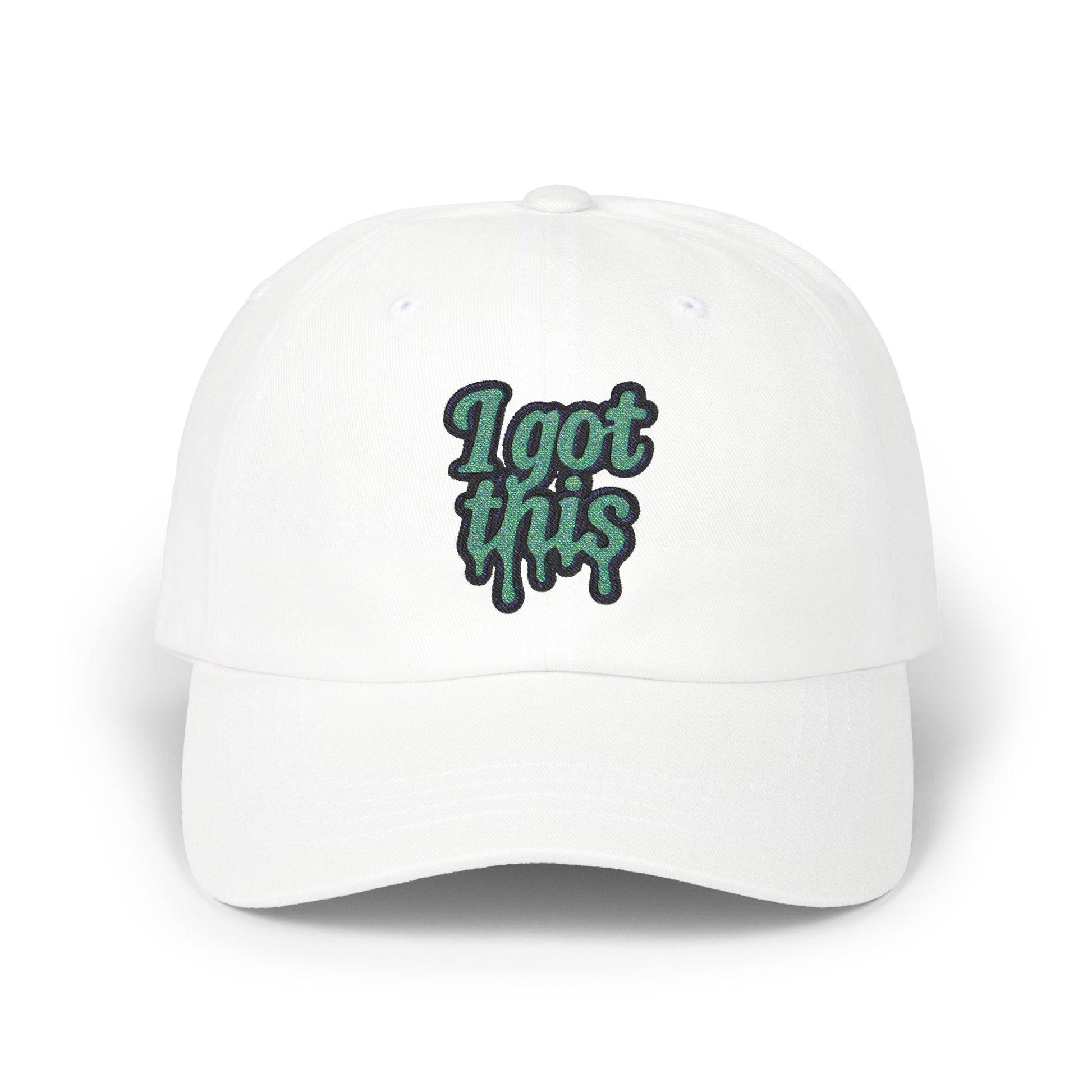 Cool Embroidered Dad Cap | Casual Weekend Hat, Streetwear Accessory, Gift for Him, Father's Day Headwear, Trendy White Cap