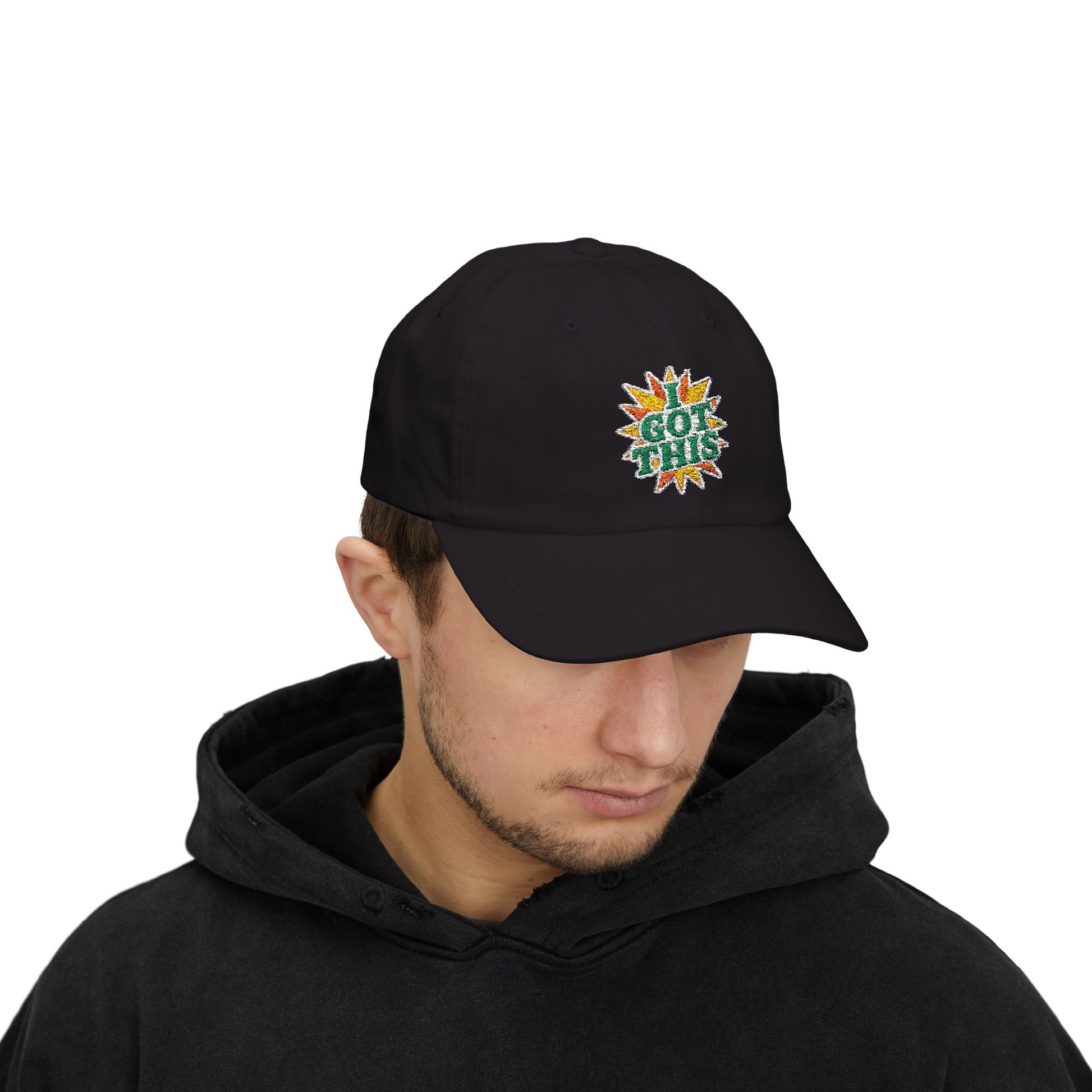 I Got This Classic Dad Cap, Motivational Hat, Gift for Dad, Casual Headwear, Summer Style, Fun Fashion Accessory