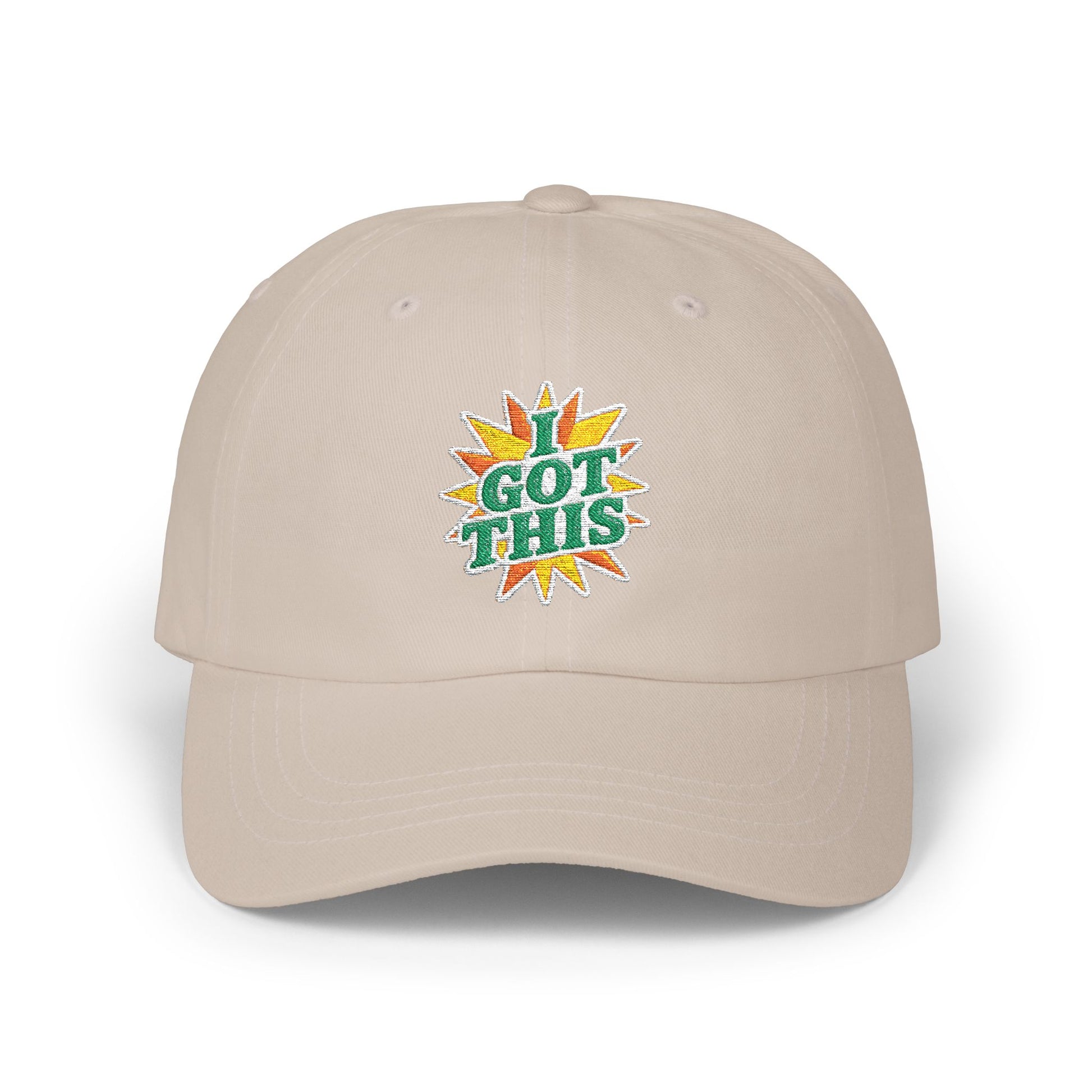 I Got This Classic Dad Cap, Motivational Hat, Gift for Dad, Casual Headwear, Summer Style, Fun Fashion Accessory