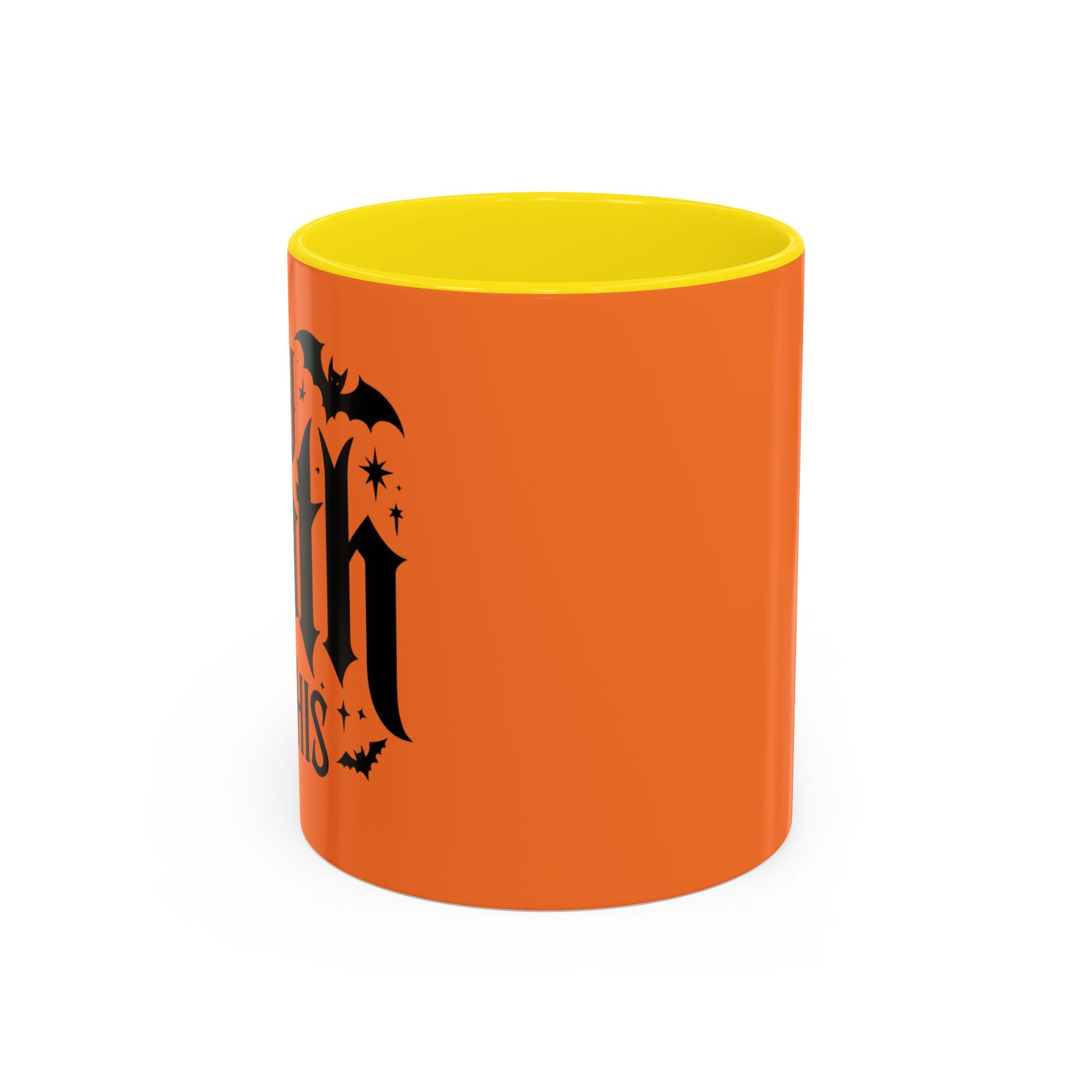 Halloween Themed Accent Coffee Mug | Spooky Drinkware for Autumn Celebrations, Perfect for Gifting, Home Decor, and Cozy Nights