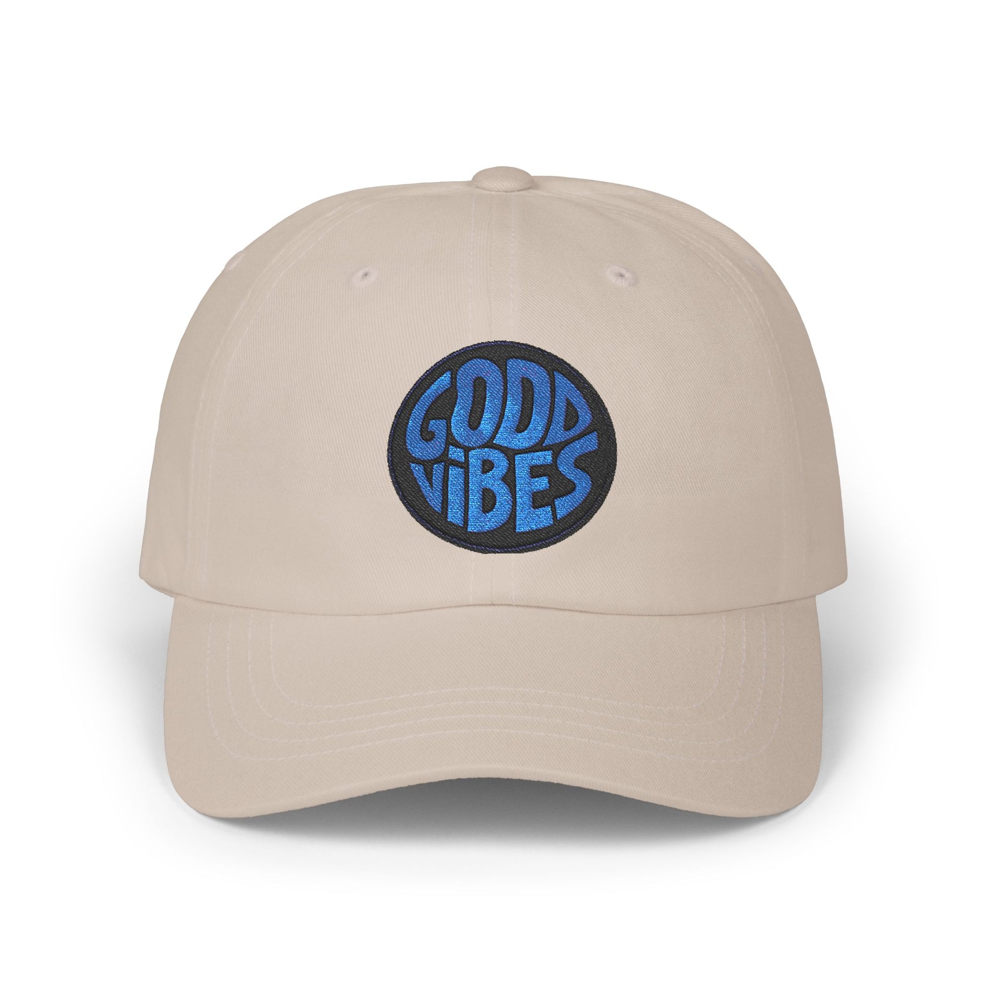 Good Vibes Classic Dad Cap | Casual Style Hat, Gift for Dad, Summer Essential, Outdoor Adventures, Trendy Accessory