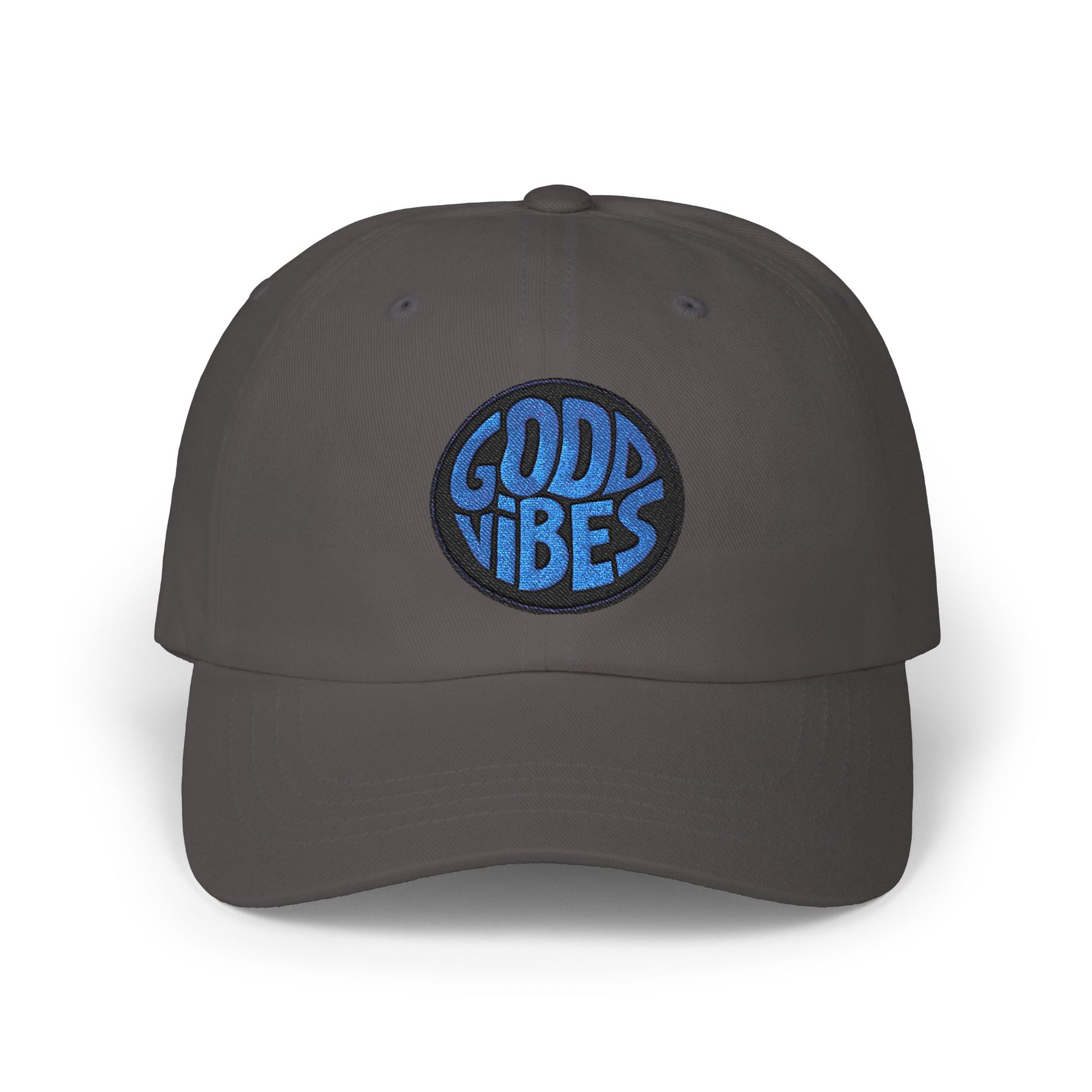 Good Vibes Classic Dad Cap | Casual Style Hat, Gift for Dad, Summer Essential, Outdoor Adventures, Trendy Accessory